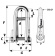 Wichard 81433 - Key Pin Shackle With Bar Dia 6 mm Wichard 81433 - Key Pin Shackle With Bar Dia 6 mm