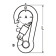 Euromarine Carabiner Hook With Safety Screw Ø8 X 80mm