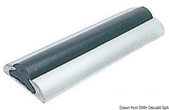 Osculati 44.487.10 - Anodises Aluminium Profile 56x14 mm Cut-Down Size 3/6m