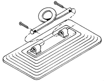 Allpa Snap Davits Set For Neoprene And PVC Tenders