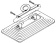 Allpa Snap Davits Set For Neoprene And PVC Tenders