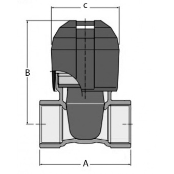 Guidi Safety Intake Bronze Valve 3/8"