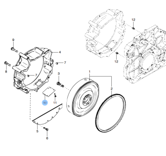 Vetus VD20237 - Cover Plate