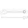 Beta 000421019 - Combination Wrench, Open And Offset Ring Ends, Chrome-Plated 19 mm Beta 000421019 - Combination Wrench, Open And Offset Ring Ends, Chrome-Plated 19 mm