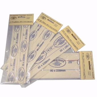 Delite 101565 - Circular Burner Wicks in Pinpack 14/15'' 65 mm x 230 mm (2 pcs)