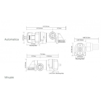 Jabsco Manual Rule LP900D Bilge Pump