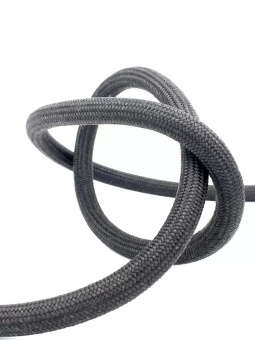 More Marine Dyneema 48-Strand Protective Jacket for 7-12 mm Rope - Black