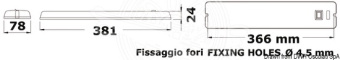 Osculati 13.339.23 - Labcraft Trilite Fluorescent Table Light 24 W 12 V