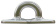 Wichard 6644 - Diamond Pad Eye Stainless Steel Round 60 mm / M5 Wichard 6644 - Diamond Pad Eye Stainless Steel Round 60 mm / M5