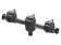 Borika Gm350-3 - Round Rail With 3 Mounting Bases 350mm