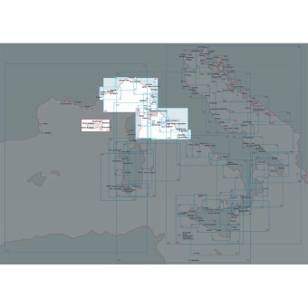 Navigation Chart Ligurian Sea And North-Central Tyrrhenian Sea Capraia And Gorgona Islands