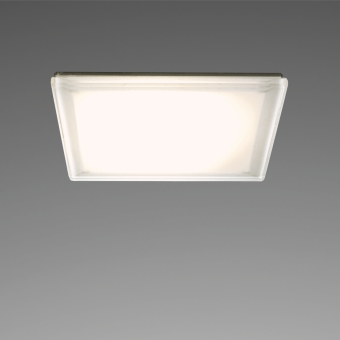 Prebit 23749252 - LED Recessed Light Lookup Mini (Slave), 7 W, DC 21-32V, Warm White 3,000K, 520 lm, matt glass pane