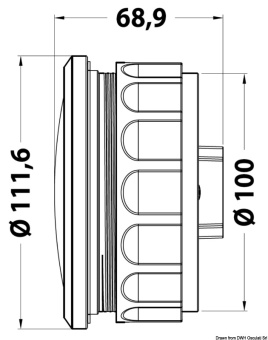 Osculati 27.328.01 - LCD Multifunction Instrument