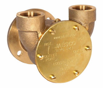 Jabsco 3270-241 - 3/4" bronze pump, 40-size, flange mounted with BSP threaded ports