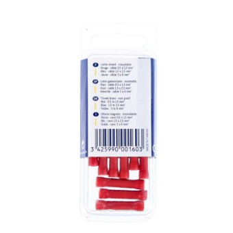 Euromarine Insulated Extension Sleeves - Red - Set Of 10