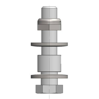 Lecomble & Schmitt 1206943 Mounting Kit For VHM228/232 Cylinders