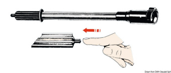 Osculati 45.158.01 - Extension Rod for Outboards with Earthing in Handle