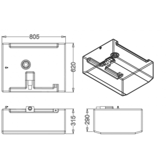 SIC Fuel Tank 140L