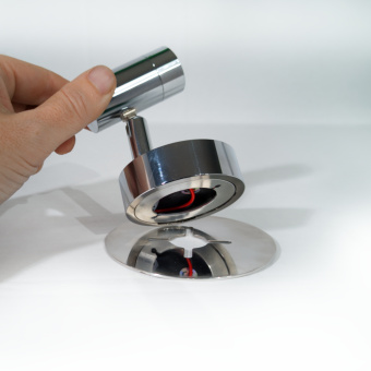 Båtsystem RFR-D1-D2 - High Gloss Polished Retrofit Ring In Stainless Steel ⌀92 mm