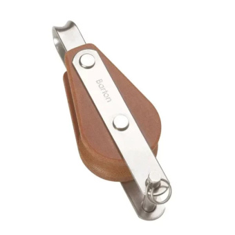 Barton T04111 – TUPHblox Single Bow Block with Becket 58mm, Brass Bearing, Max Rope 14mm