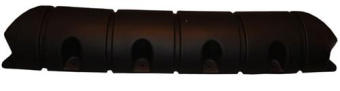 Majoni Dock Fender 2 24x24x110cm Black