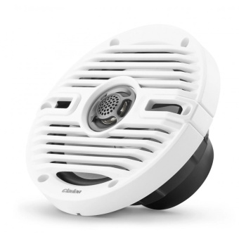 Clarion CMS-651-CWB - Marine CMS Speakers 6.5" With White And Black Classic Grille