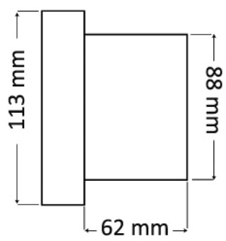 Osculati 29.530.08 - Auxiliary USB-AUX Cable With Watertight Panel