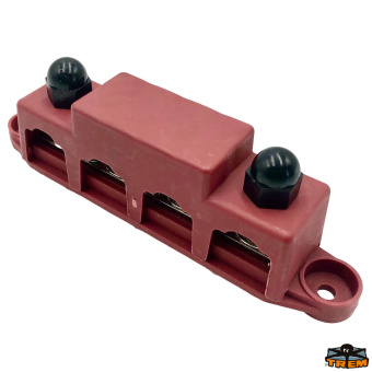 Trem L0614201 - Busbar For High Amperage Terminals Red