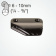 Clamcleat CL207 Lateral Port Cleat for 6–10 mm Rope