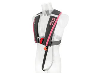 Besto 20427644 - Comfort Fit Life Jacket 180N Auto Harness Black/Pink