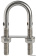 Osculati 39.126.06 - Stainless Steel U-Bolt with Rod 150mm x M12 mm