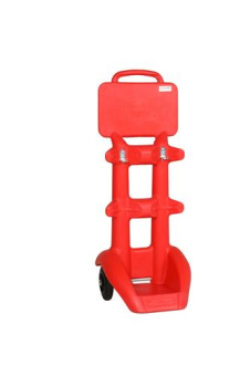 Neyfik Fire Trolley Plastic for 2 Extinguishers