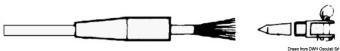 PARAFIL Guardrail Cable with White Alkathene Sheath, 100 m Coil