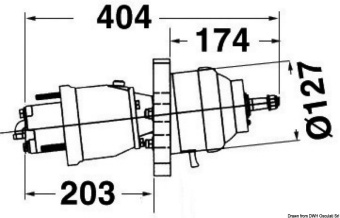 Osculati 45.270.02 - ULTRAFLEX UP20T Frontal Mounting Pump