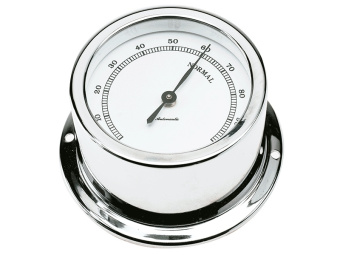 Autonautic H72C - Chromed Brass Hygrometer 72mm