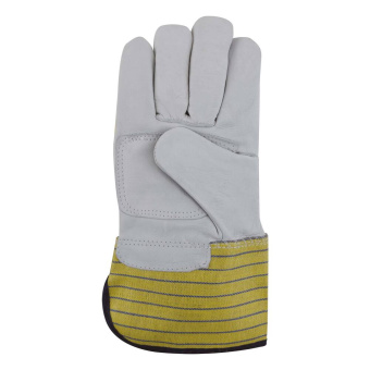 PSP Glove 34-101 Corium Canadian Grain Leather Yellow/Blue, Size 10/XL