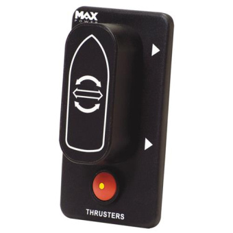 Max Power Control Panel Black For Bow And Stern Thruster