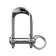 Ronstan RF807 Lightweight Shackle, 3/16" Clevis Pin