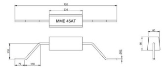MME Tank Anode Aluminium MME45AT