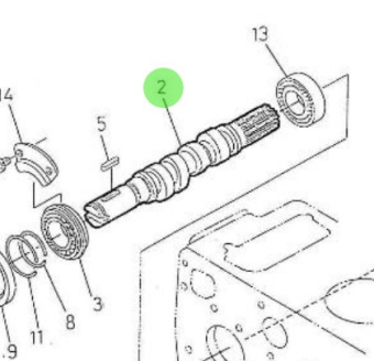 Nanni Diesel 970307940 - Fuel Injection Pump Camshaft for 5.250TDI and 5.280HE Engines