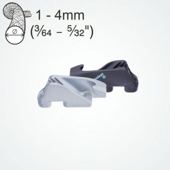 Clamcleat CL277 Side Entry Racing Micros Starboard Cleats for 1–4 mm Rope