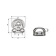 Wichard Plate With Ring 8 mm