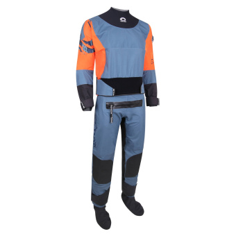 Plastimo P019343 - MS Rapid Drysuit Teal/Orange. Size XS