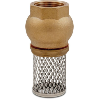 Brass Footvalve Without Spring 2.1/2" Internal Thread