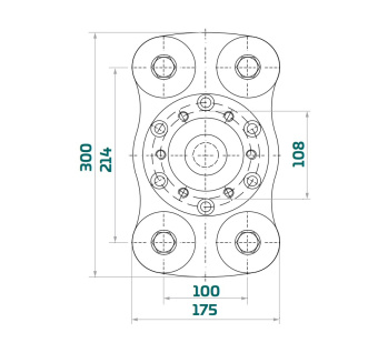 Aquadrive CVB21.20 – Moduline B20 Anti-Vibration CV Shaft System