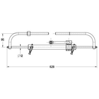 Lecomble & Schmitt 2200800 LS 226 Steering Kit - 8M Hose