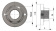 Exalto Flange Nut FM72-C4572x4 Exalto Flange Nut FM72-C4572x4