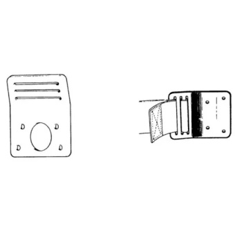 SeaSure 25.47 - Toe Strap Buckle 50mm (5 pcs)