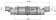 Vetus NLPH75 - Waterlock Muffler Horizontal 75mm