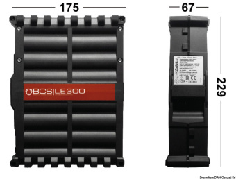 Osculati 12.455.04 - BOS LE300 Lithium Extension Battery 100Ah